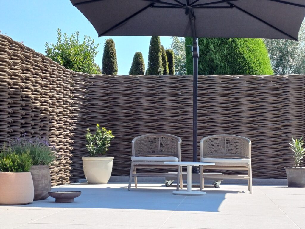 Op en top privacy met de tuinafsluitingen van Forest Avenue