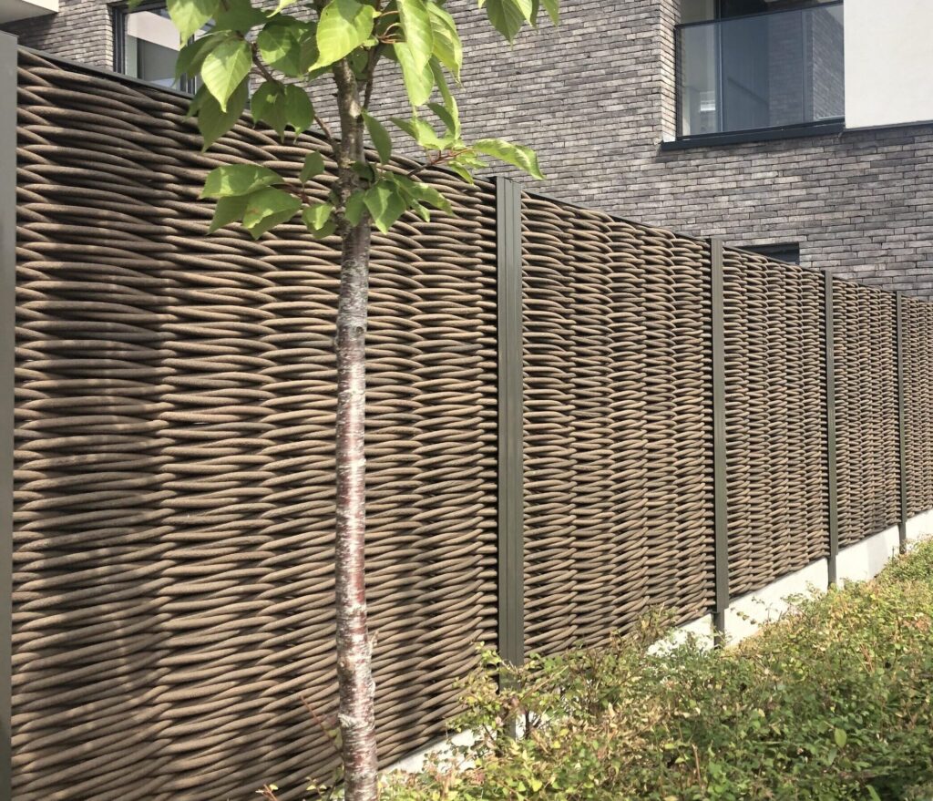 Écran de jardin à double tressage pour plus d’intimité